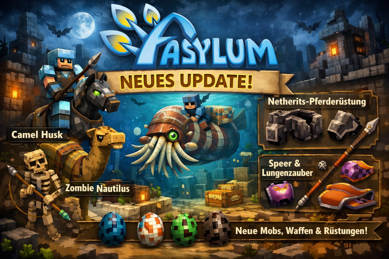 Minecraft Asylum 1.21.11