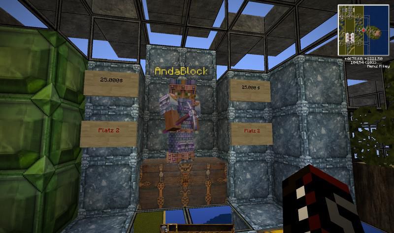 AndaBlock auf dem Podest, Platz 2