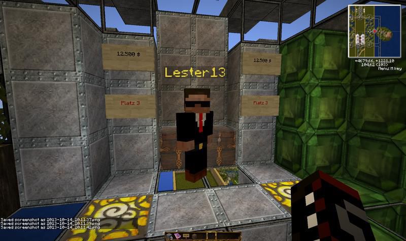 Lester13 auf dem Podest, Platz 3