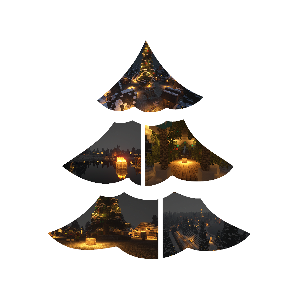 Weihnachtscollage