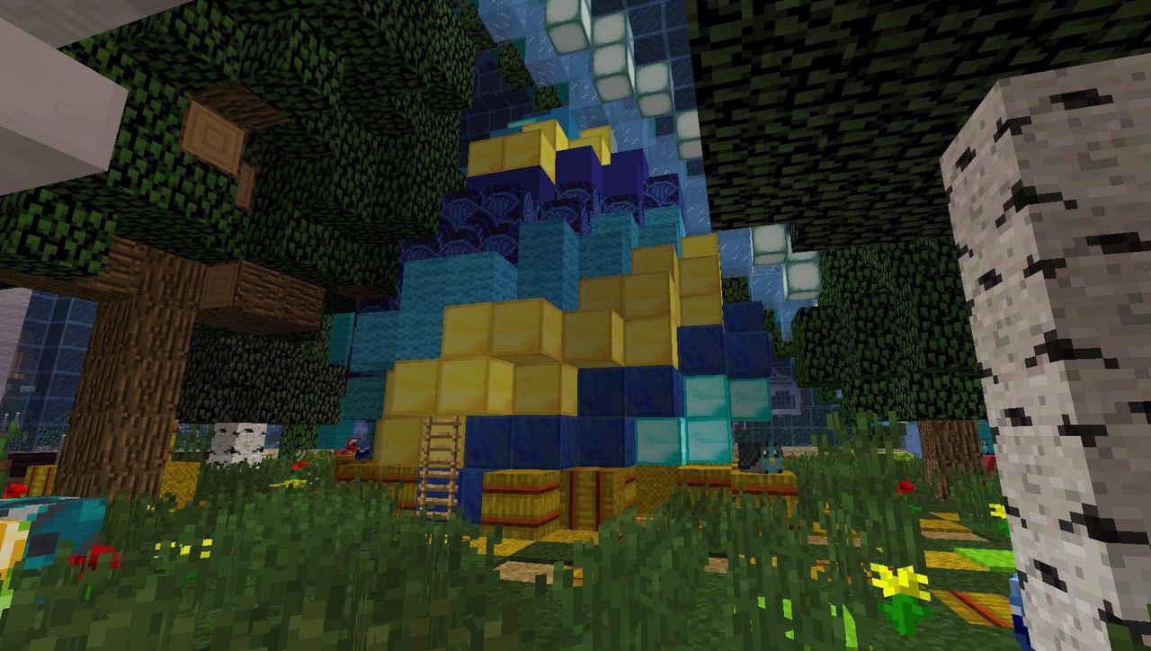 Osterei am Spawn