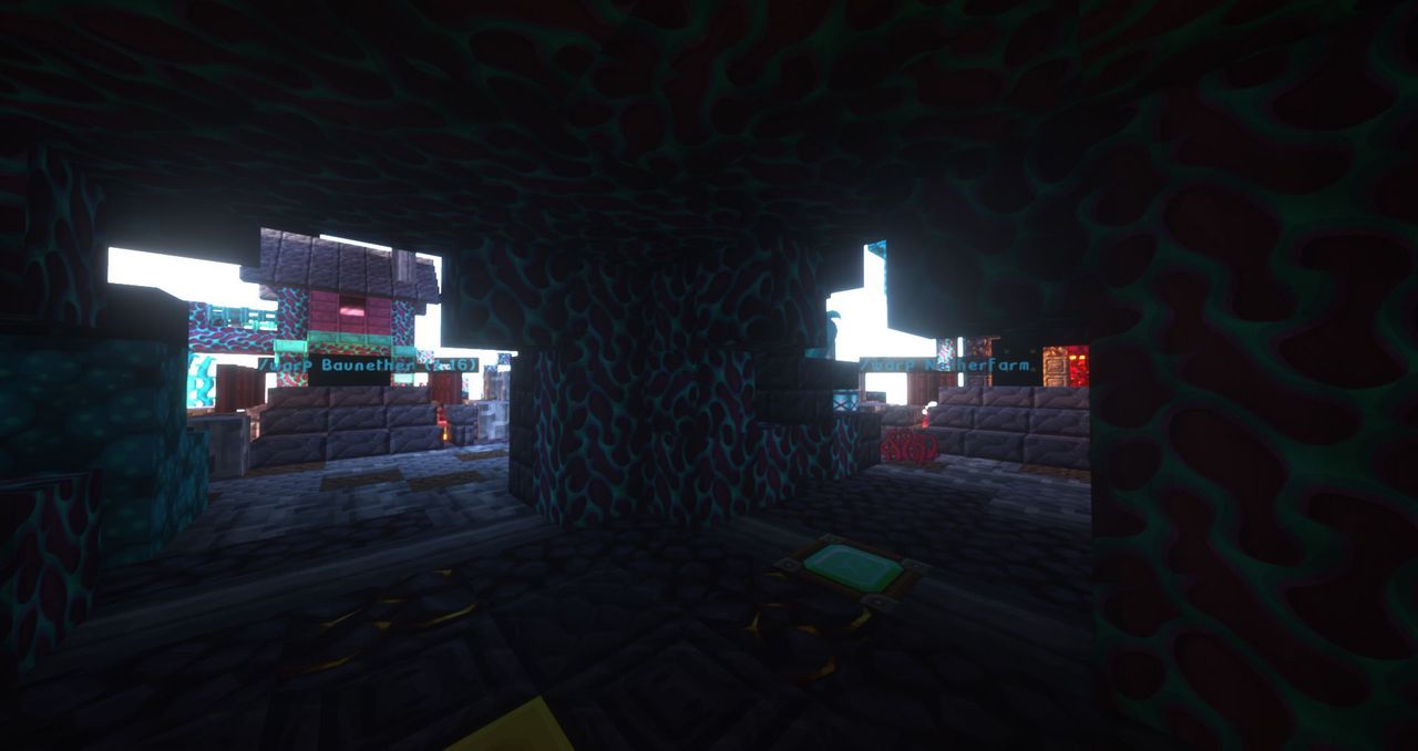 Durchgänge zu den Netherwelten am neuen Netherwarp